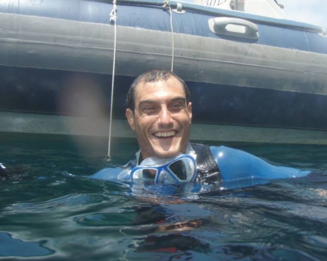 Saliendo a la superficie para respirar